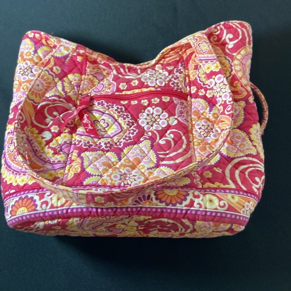 Vera Bradley Retired Raspberry Fizz Print Purse H… - image 8